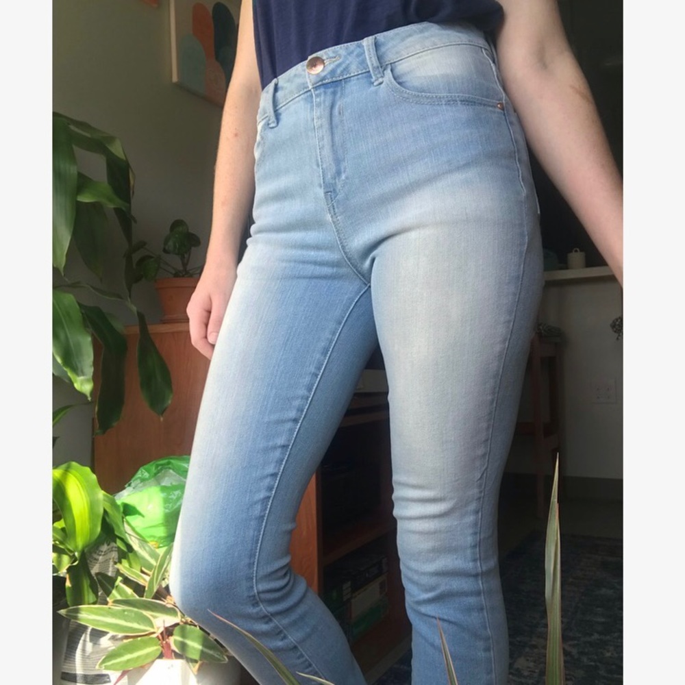 Generra light wash skinny jeans
